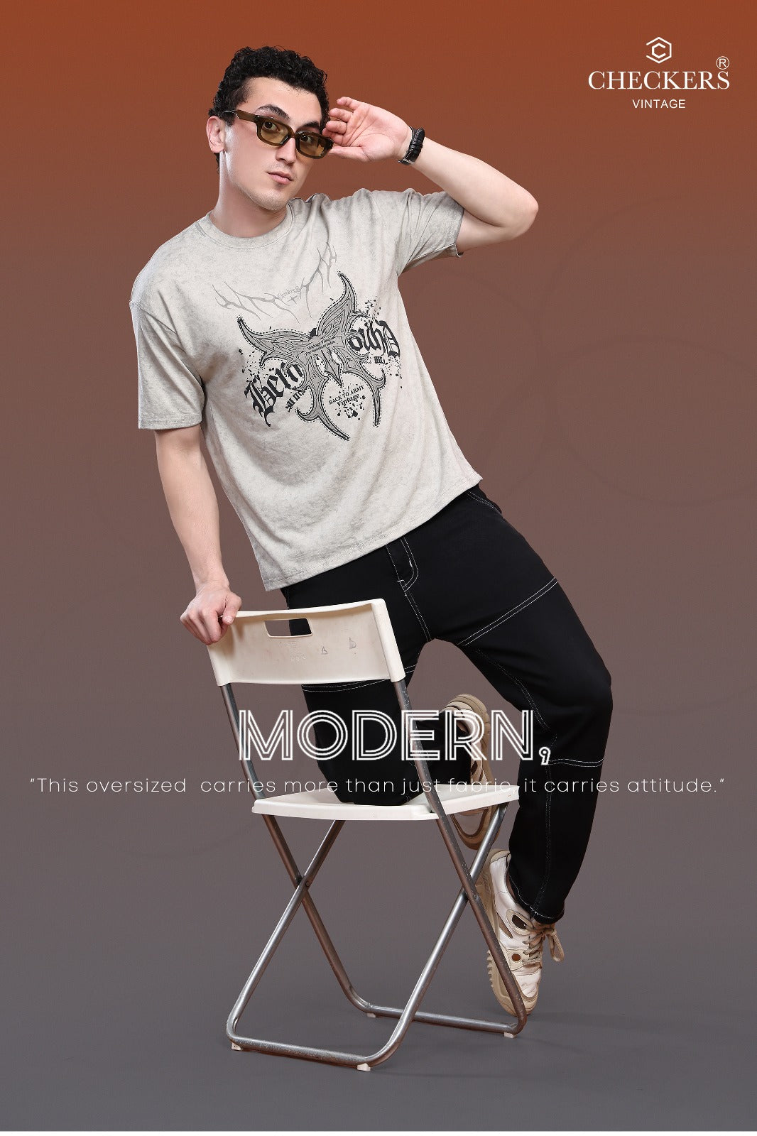 Style No 1082-1089 Checkers Looper Mens Tshirts Exporter India