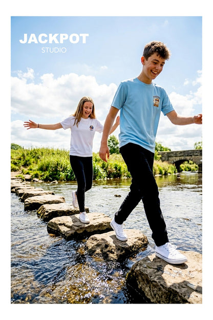 Style No 1213-1220 Jackpot Studio Imported Unisex Kids Tshirt Exporter