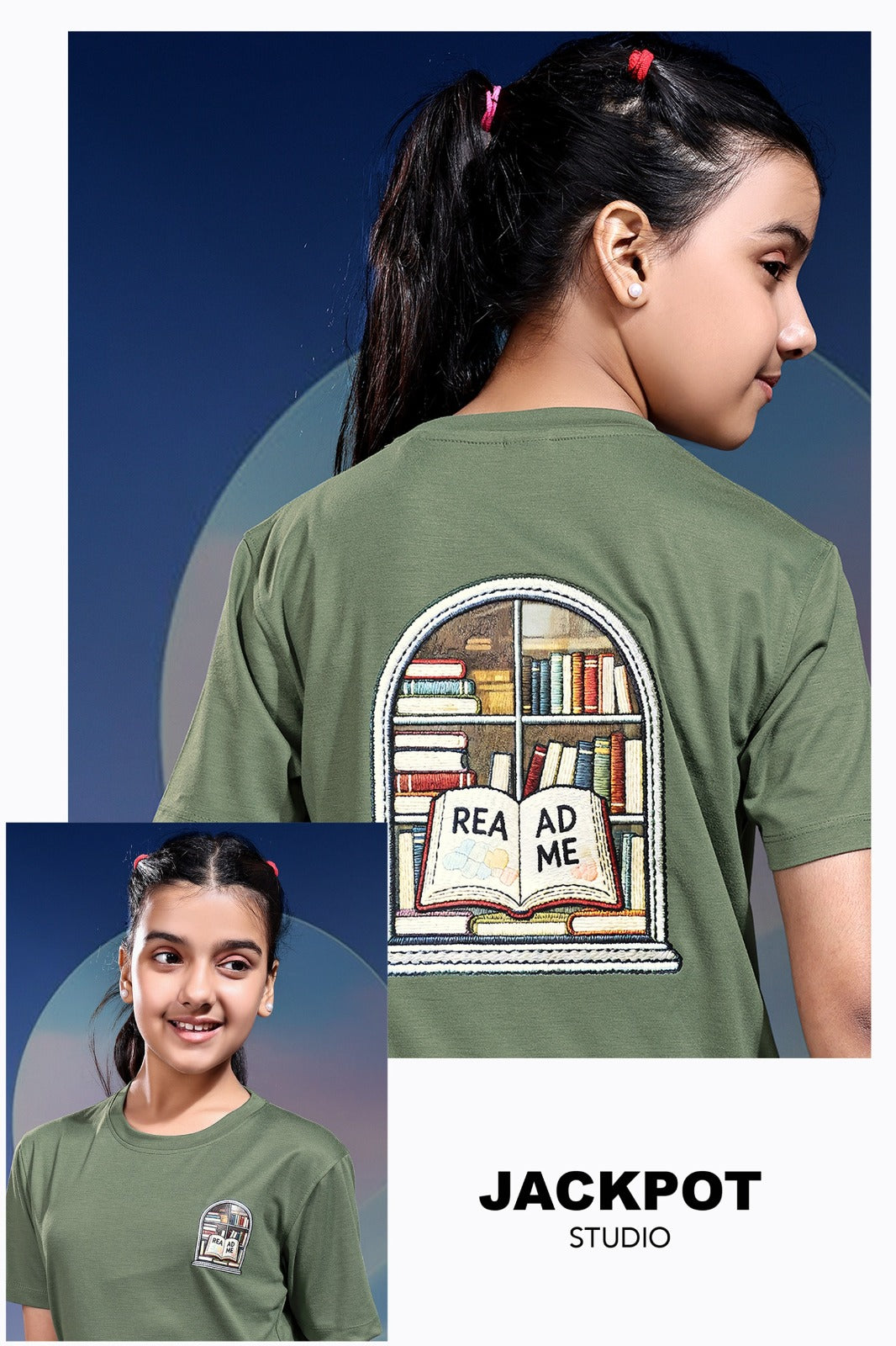 Style No 1213-1220 Jackpot Studio Imported Unisex Kids Tshirt Exporter