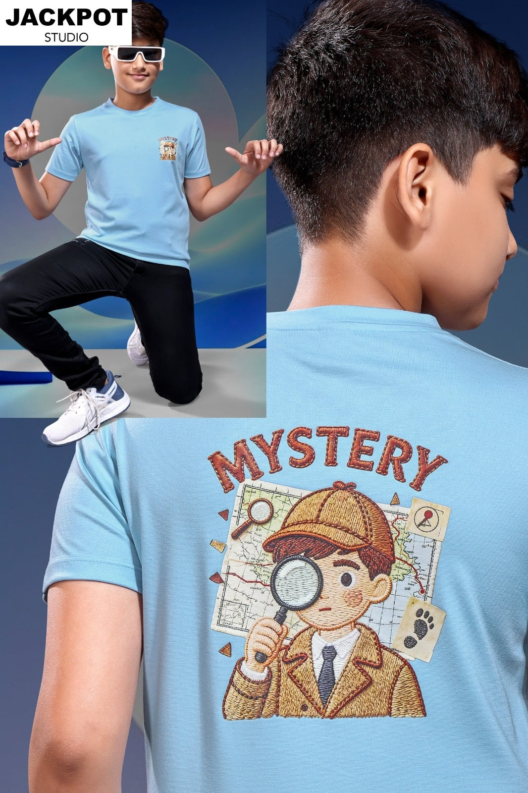 Style No 1213-1220 Jackpot Studio Imported Unisex Kids Tshirt Exporter