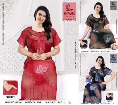 Style No 1364-1375 Shivani Alpine Night Gowns Supplier