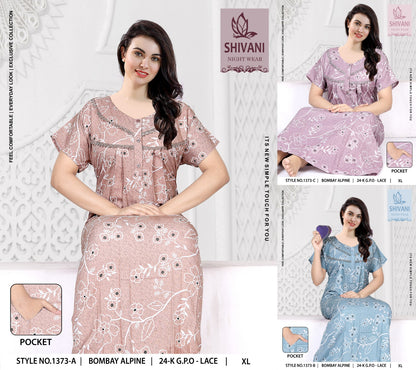 Style No 1364-1375 Shivani Alpine Night Gowns Supplier