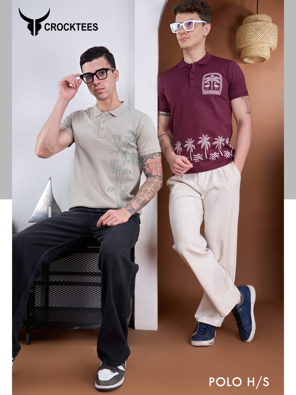 Style No 2065 Crocktees Interlock Mens Tshirts Wholesale Price