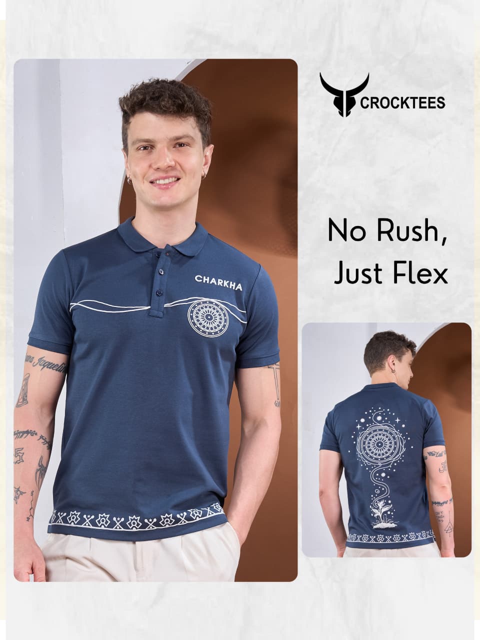 Style No 2065 Crocktees Interlock Mens Tshirts Wholesale Price