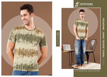 Style No 2069 Stitchix Tencil Mens Tshirts Manufacturer