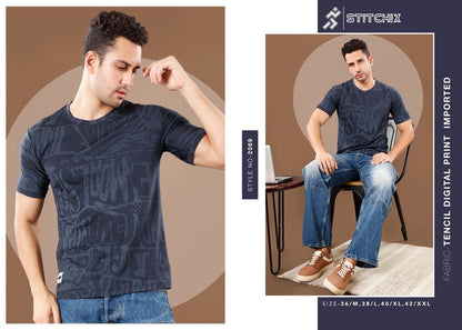 Style No 2069 Stitchix Tencil Mens Tshirts Manufacturer
