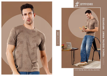Style No 2069 Stitchix Tencil Mens Tshirts Manufacturer