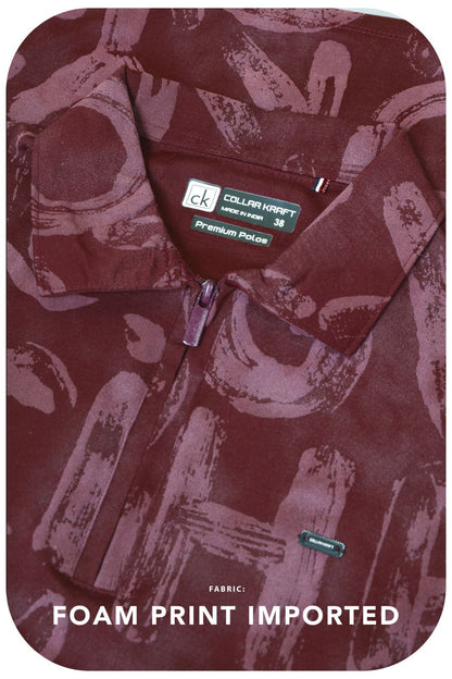 Style No 2070 Collar Kraft Tencil Mens Tshirts Supplier