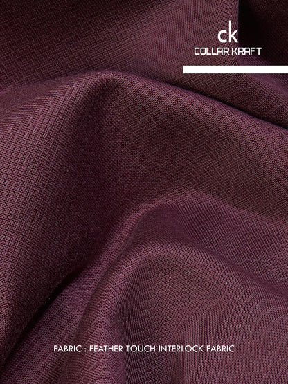 Style No 2093 Collar Kraft Interlock Mens Tshirts Exporter Gujarat