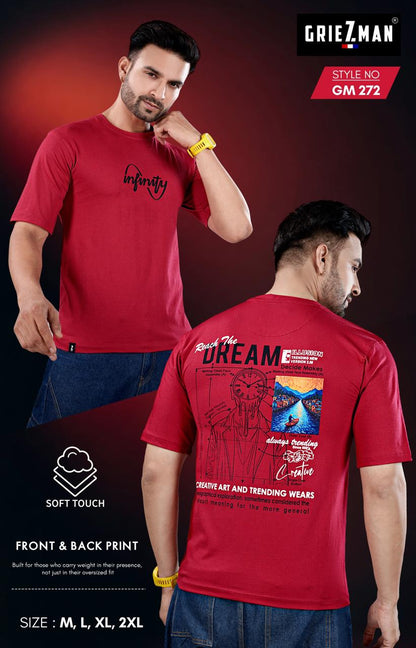 Style No 272 Griezman Cotton Looper Mens Tshirts Supplier