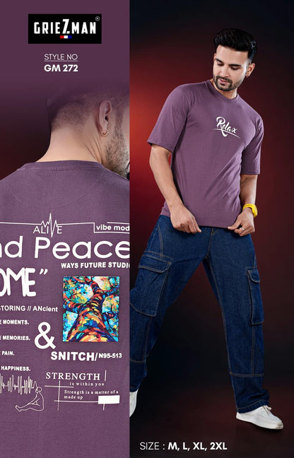 Style No 272 Griezman Cotton Looper Mens Tshirts Supplier