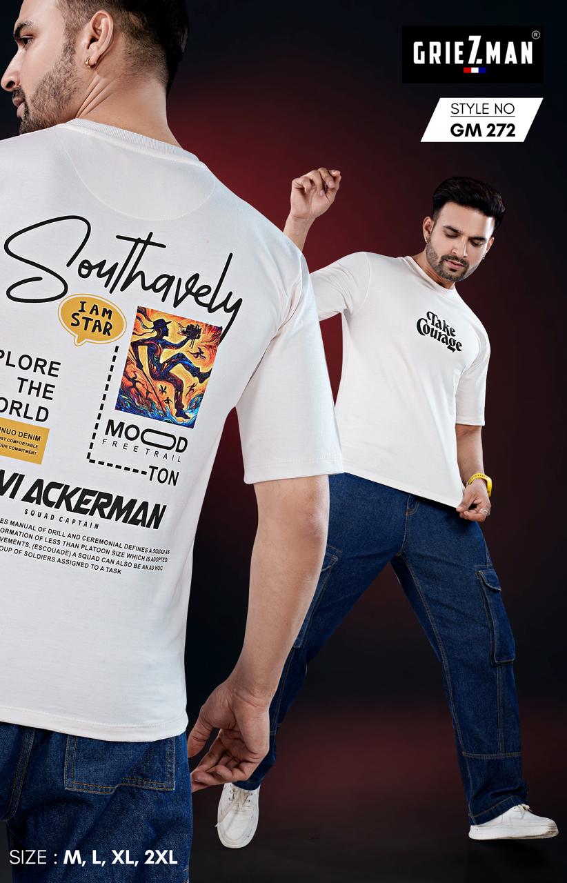 Style No 272 Griezman Cotton Looper Mens Tshirts Supplier