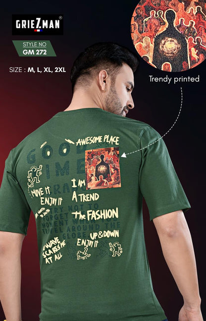 Style No 272 Griezman Cotton Looper Mens Tshirts Supplier