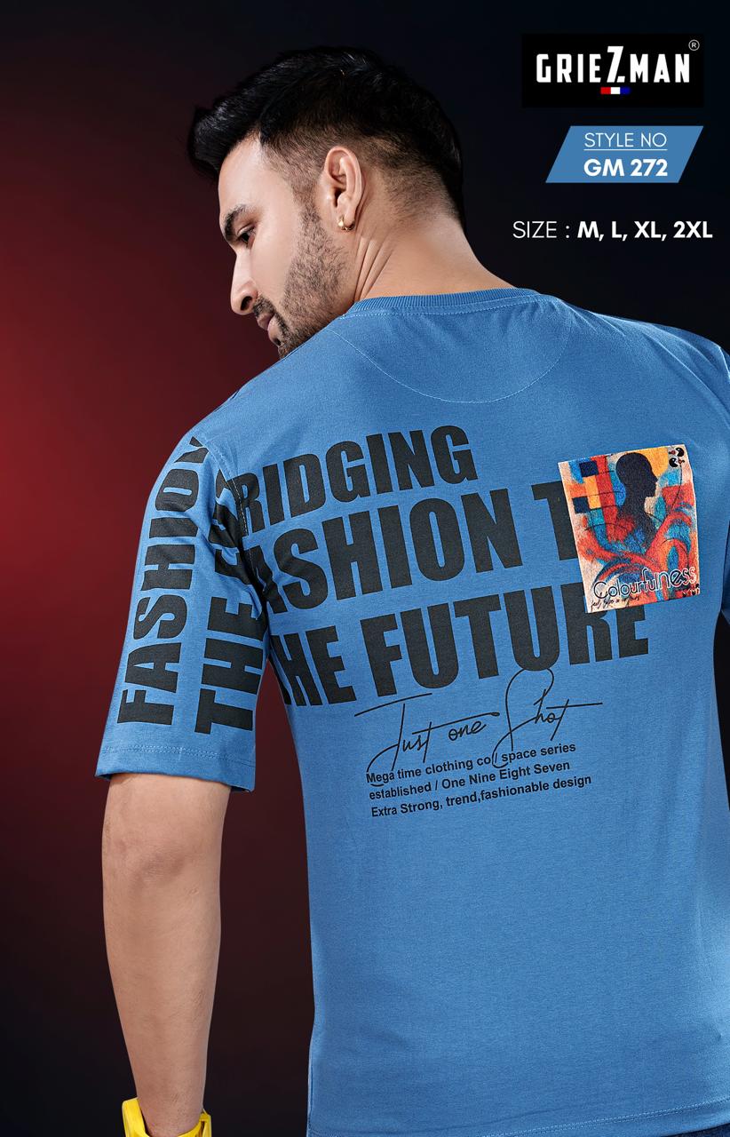Style No 272 Griezman Cotton Looper Mens Tshirts Supplier