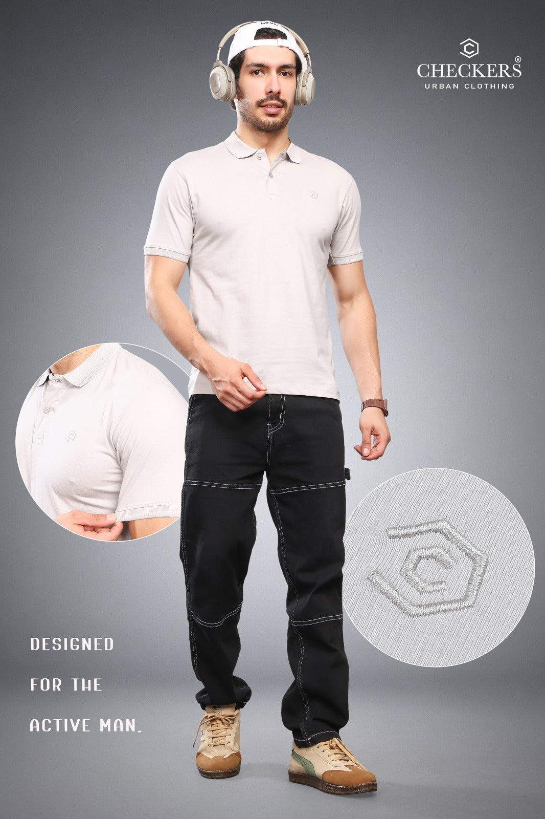 Style No 367-376 Checkers Cotton Biowashed Mens Tshirts Wholesaler India