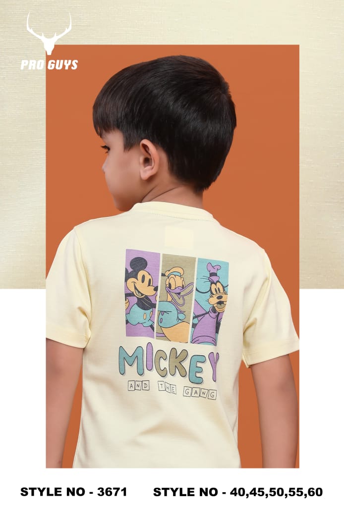 Style No 3671 Pro Guys Imported Boys Tshirt Manufacturer Ahmedabad