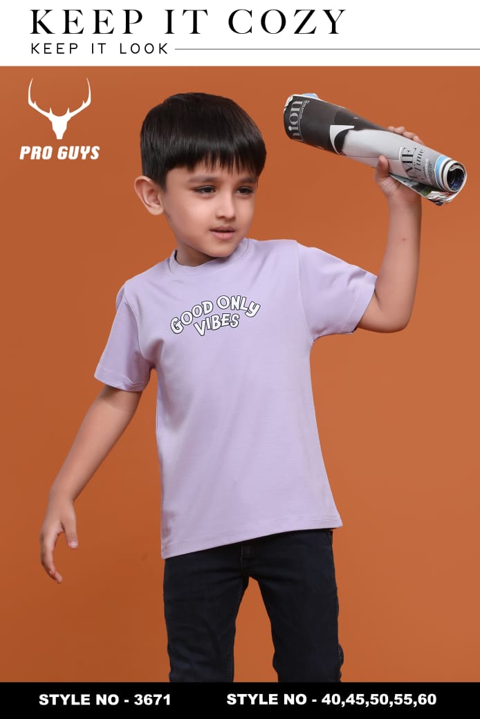 Style No 3671 Pro Guys Imported Boys Tshirt Manufacturer Ahmedabad