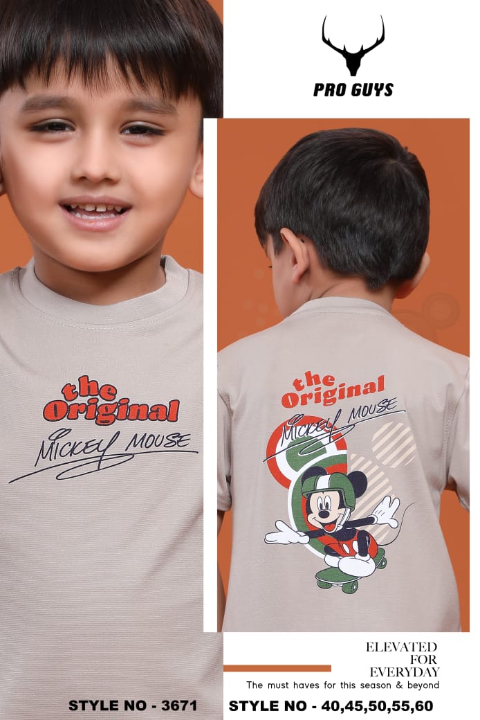 Style No 3671 Pro Guys Imported Boys Tshirt Manufacturer Ahmedabad