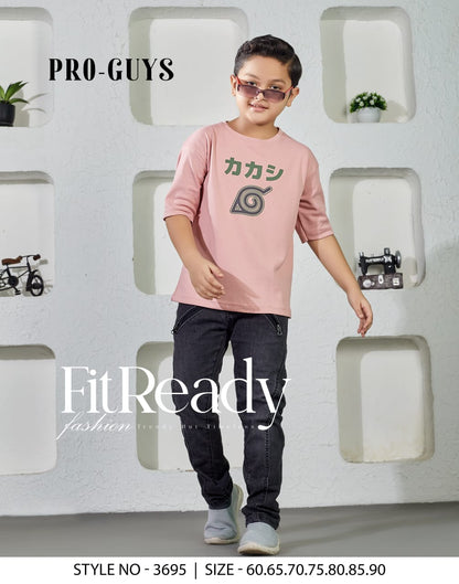 Style No 3695 Pro Guys Knit Boys Tshirt Supplier India