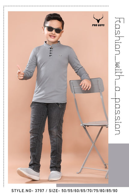 Style No 3797 Pro Guys Imported Boys Tshirt Wholesaler India