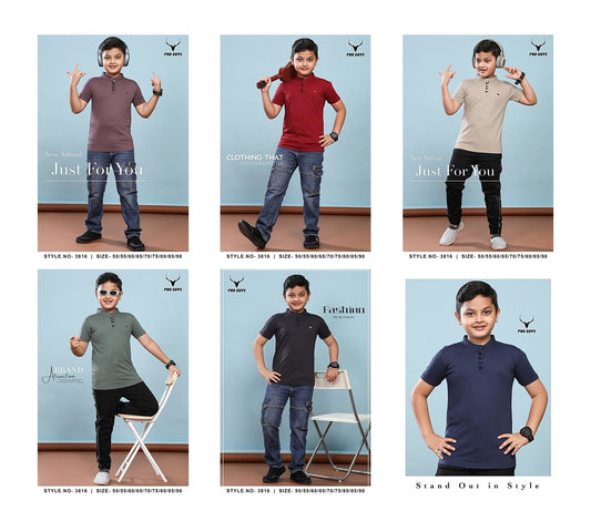 Style No 3816 Pro Guys Tencil Lycra Boys Tshirt Exporter Ahmedabad