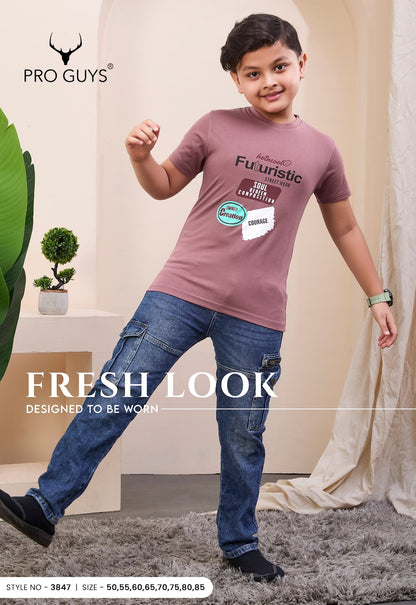 Style No 3847 Pro Guys Imported Boys Tshirt Wholesaler India