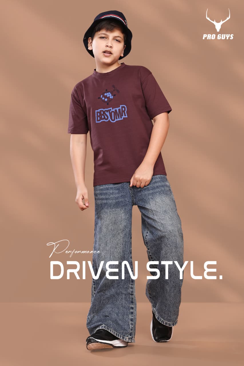 Style No 3863 Pro Guys Looper Boys Tshirt Wholesale Price