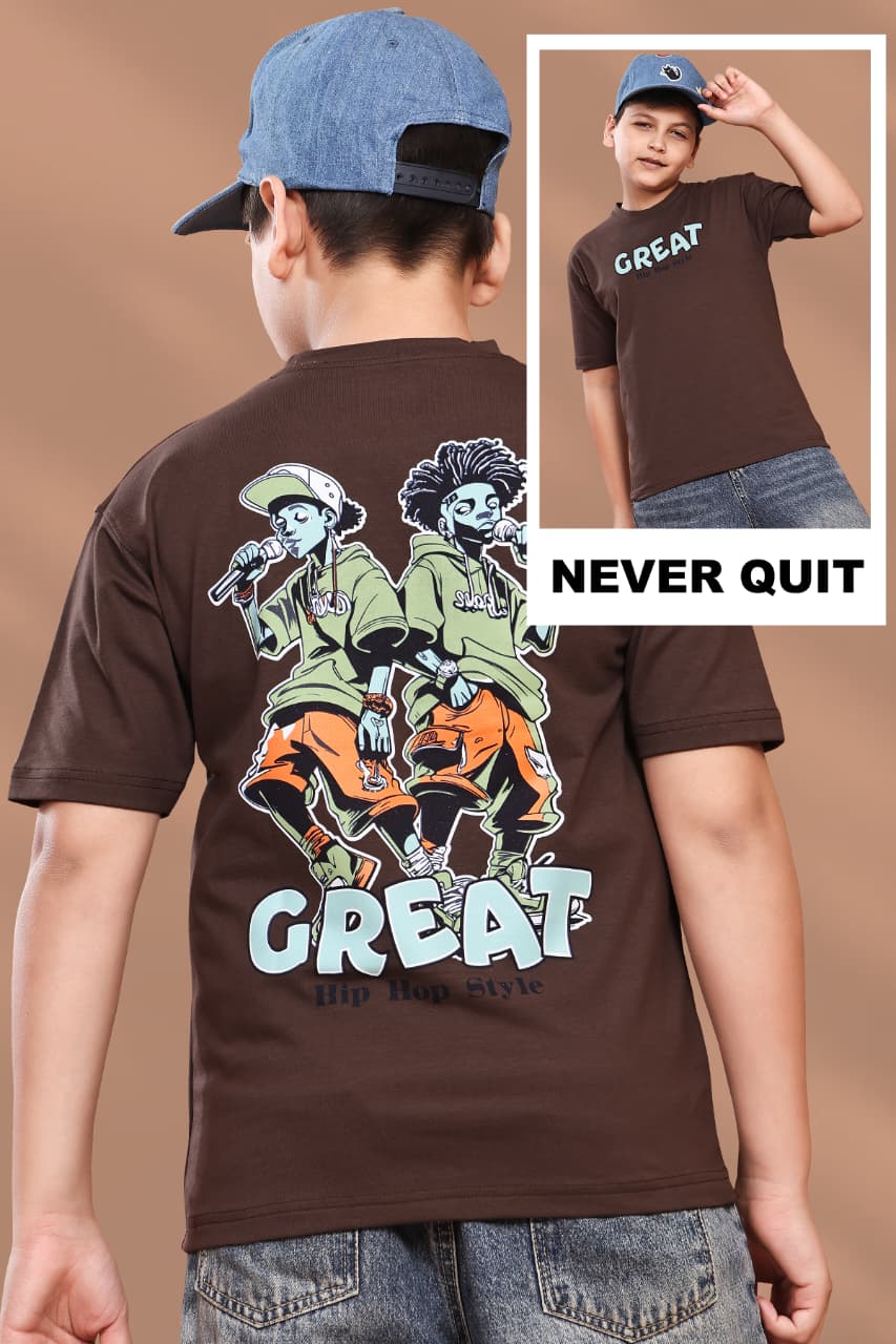 Style No 3863 Pro Guys Looper Boys Tshirt Wholesale Price