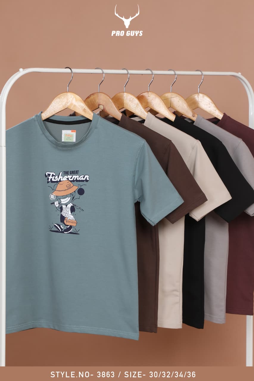 Style No 3863 Pro Guys Looper Boys Tshirt Wholesale Price