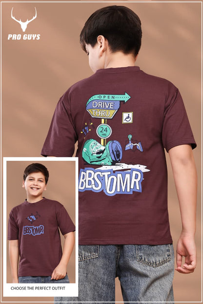 Style No 3863 Pro Guys Looper Boys Tshirt Wholesale Price