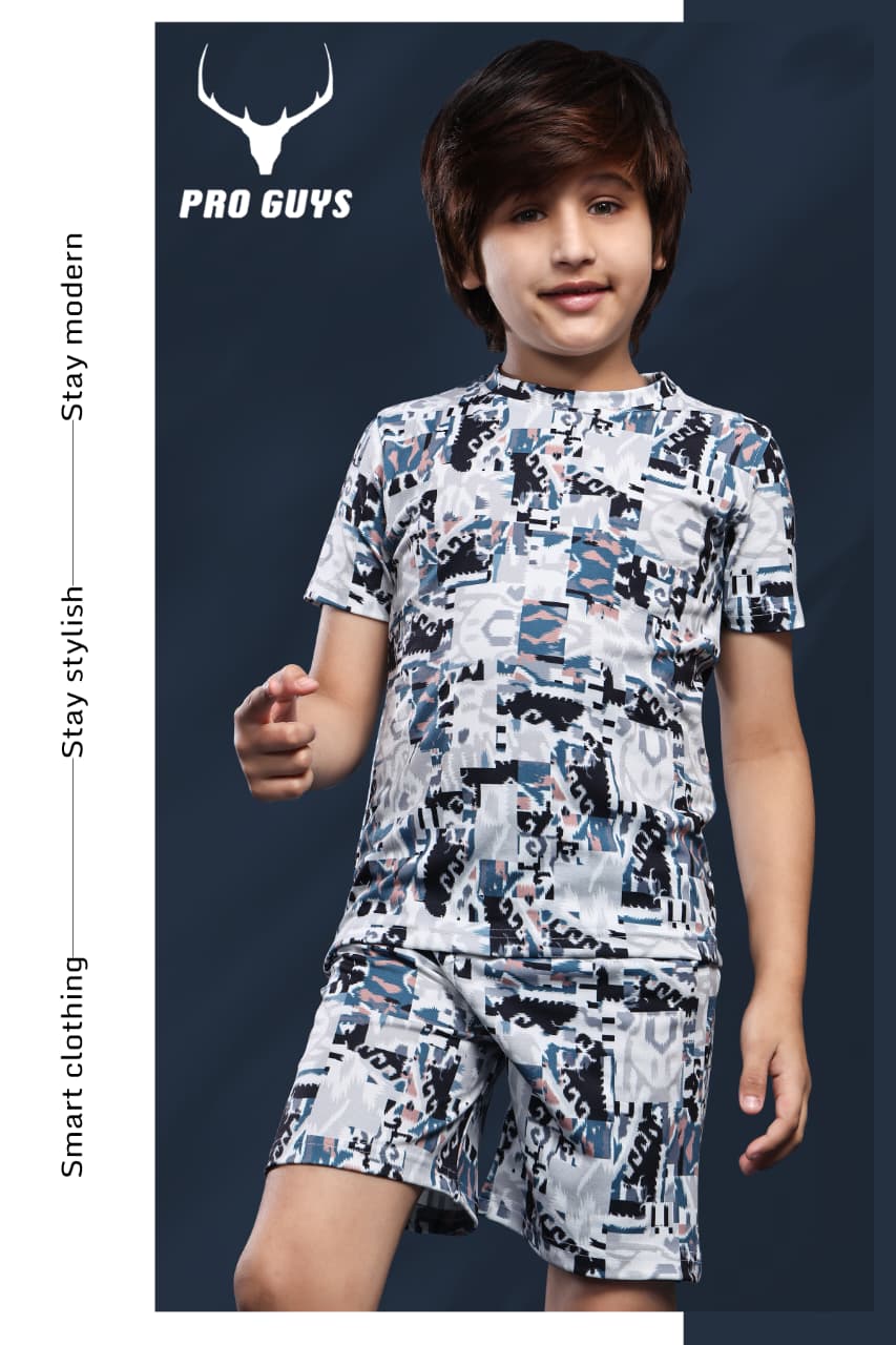 Style No 3877 Pro Guys Imported Boys Shorts Set Wholesale Price