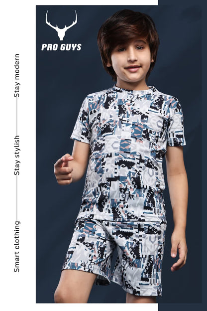 Style No 3877 Pro Guys Imported Boys Shorts Set Wholesale Price