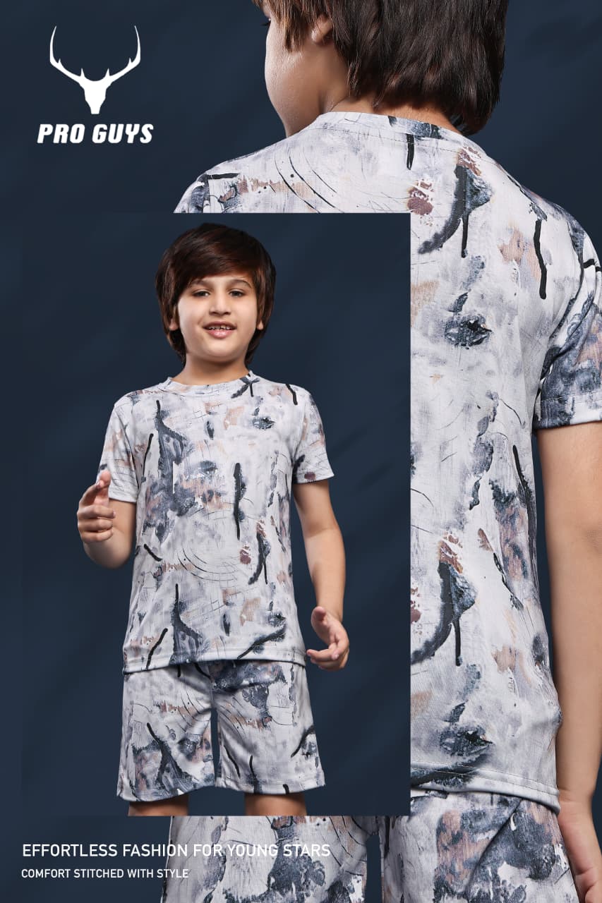 Style No 3877 Pro Guys Imported Boys Shorts Set Wholesale Price