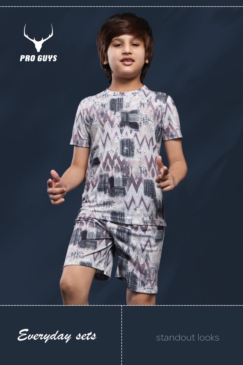 Style No 3877 Pro Guys Imported Boys Shorts Set Wholesale Price