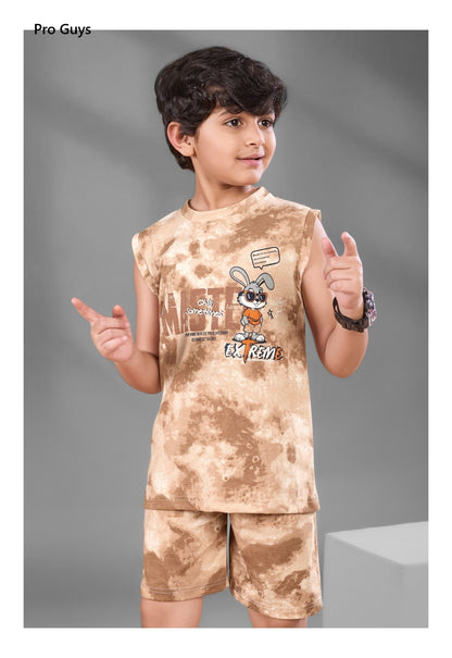 Style No 3880 Pro Guys Tencil Lycra Boys Shorts Set Wholesale Price