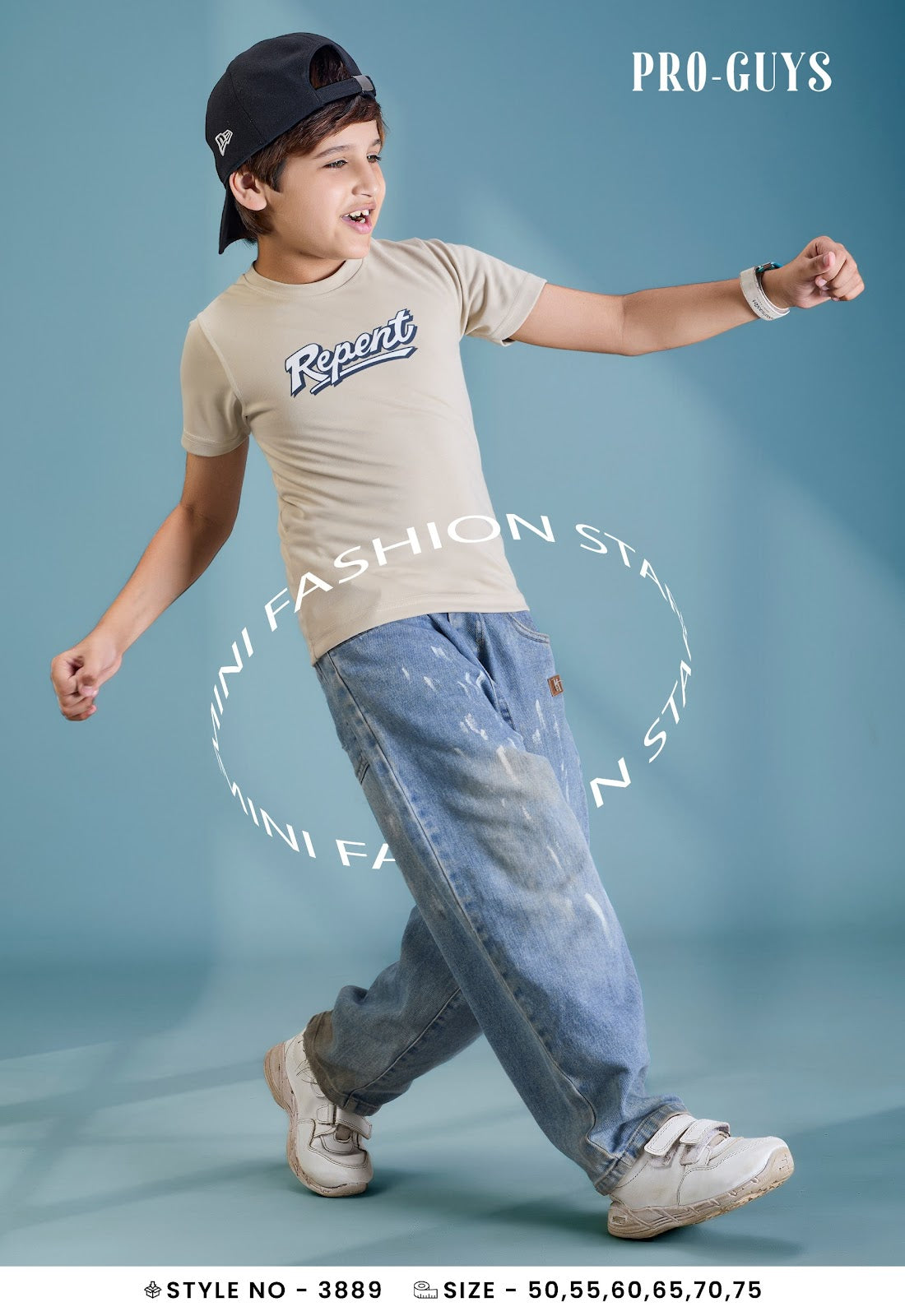 Style No 3889 Pro Guys Tencil Boys Tshirt Supplier Ahmedabad