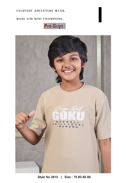 Style No 3915 Banna Pro Guys Waffle Knit Boys Tshirt Wholesaler Ahmedabad