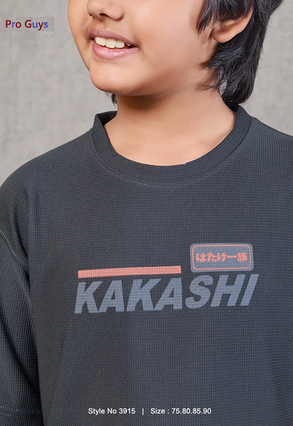 Style No 3915 Banna Pro Guys Waffle Knit Boys Tshirt Wholesaler Ahmedabad