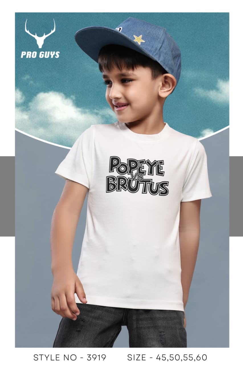 Style No 3919 Pro Guys Imported Boys Tshirt Supplier Gujarat