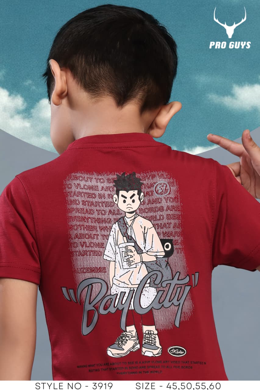 Style No 3919 Pro Guys Imported Boys Tshirt Supplier Gujarat