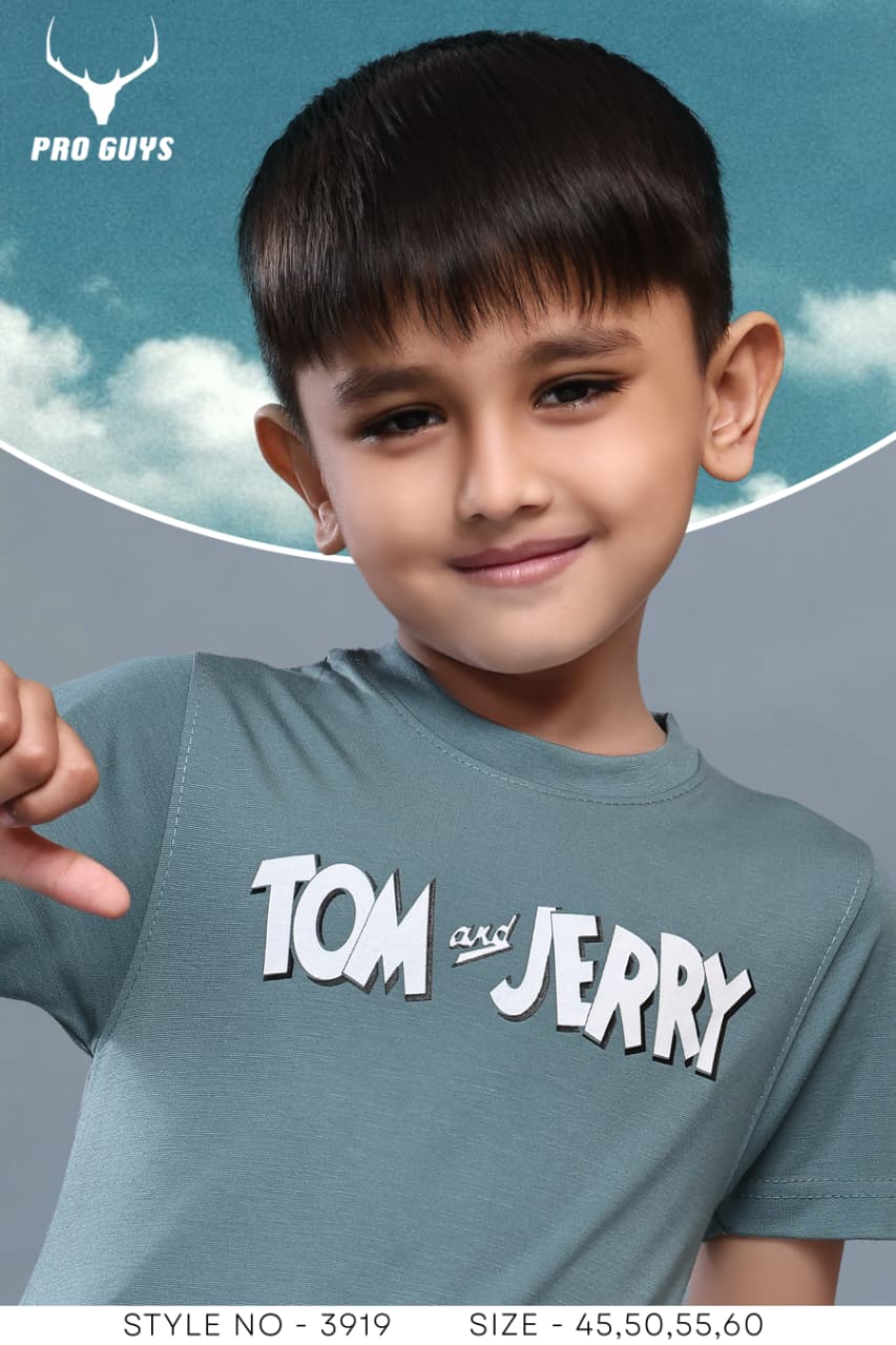 Style No 3919 Pro Guys Imported Boys Tshirt Supplier Gujarat