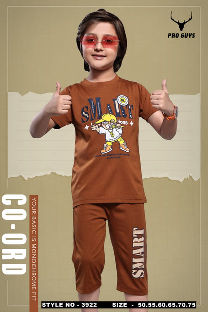 Style No 3922 Pro Guys Tencil Lycra Boys Co Ord Set Wholesaler India
