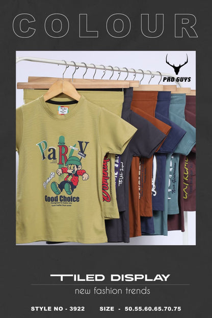 Style No 3922 Pro Guys Tencil Lycra Boys Co Ord Set Wholesaler India