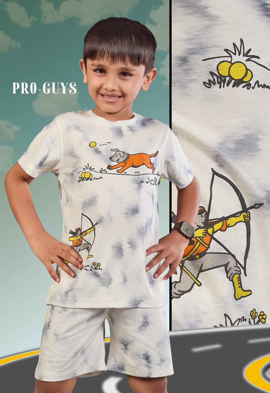 Style No 3938 Pro Guys Canvas Boys Co Ord Set Supplier Ahmedabad