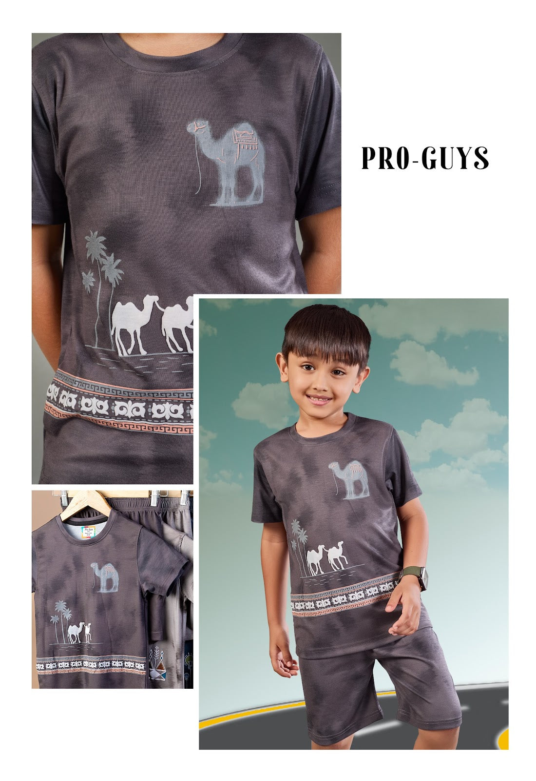 Style No 3938 Pro Guys Canvas Boys Co Ord Set Supplier Ahmedabad