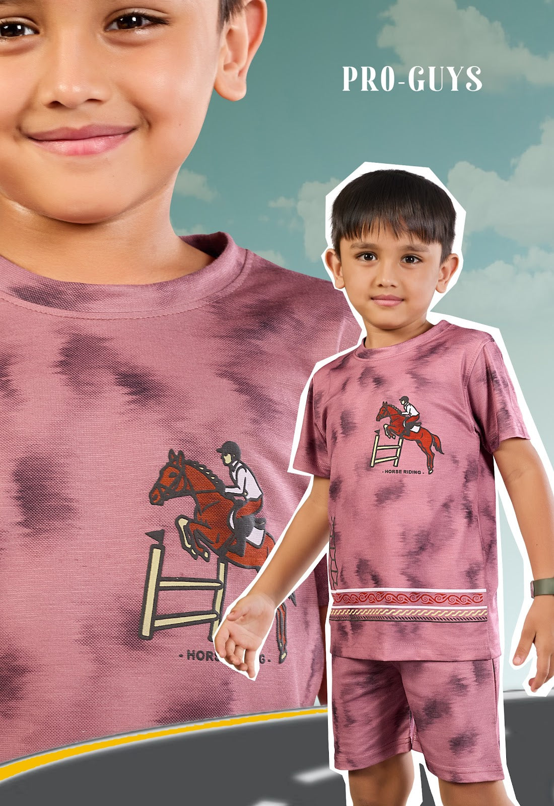Style No 3938 Pro Guys Canvas Boys Co Ord Set Supplier Ahmedabad