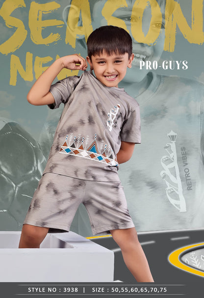 Style No 3938 Pro Guys Canvas Boys Co Ord Set Supplier Ahmedabad