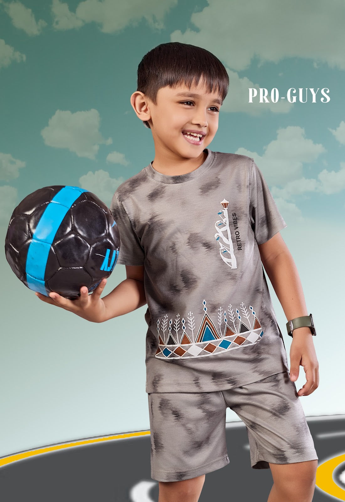 Style No 3938 Pro Guys Canvas Boys Co Ord Set Supplier Ahmedabad