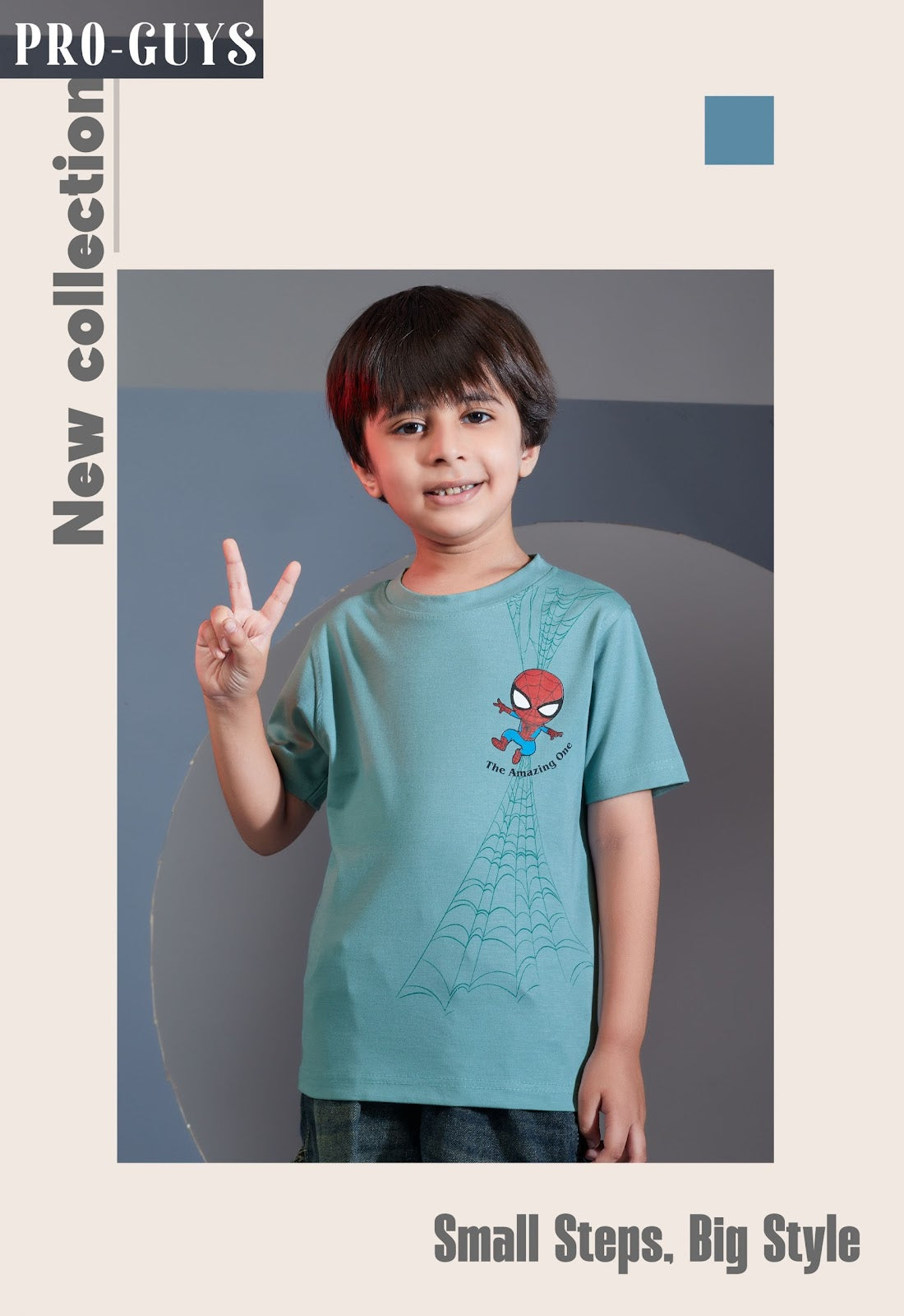 Style No 3979 Pro Guys Tencil Lycra Boys Tshirt Manufacturer Gujarat