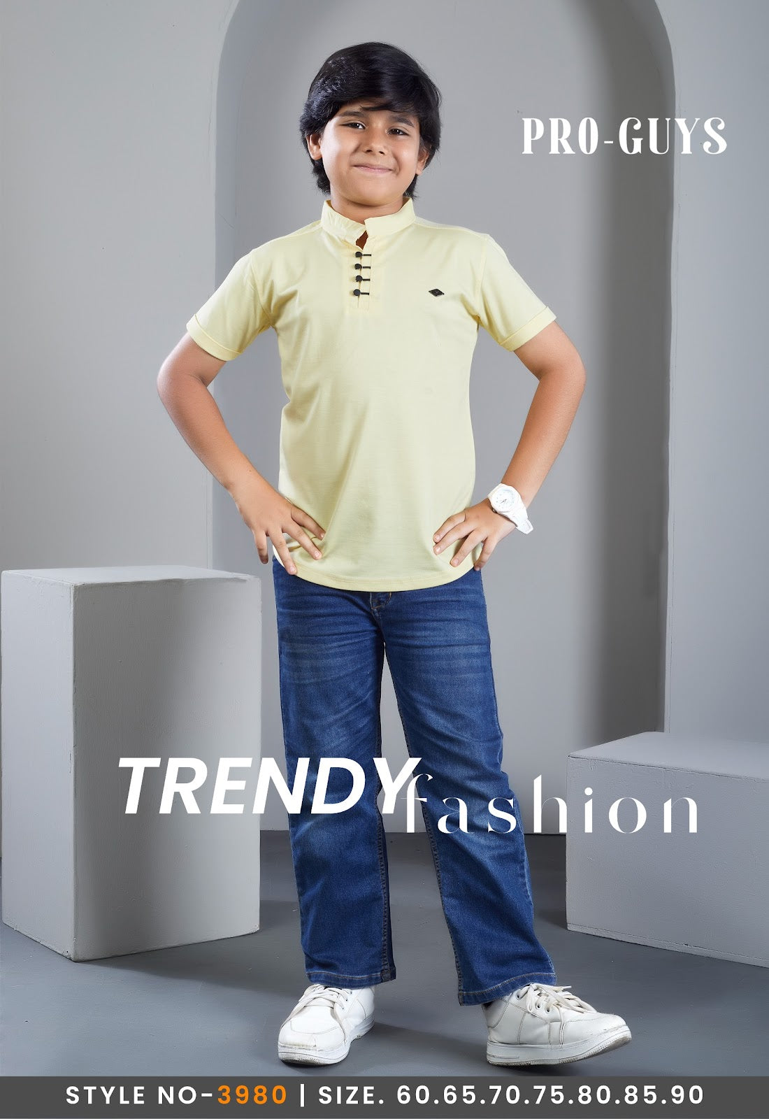 Style No 3980 Pro Guys Tencil Lycra Boys Tshirt Exporter Ahmedabad